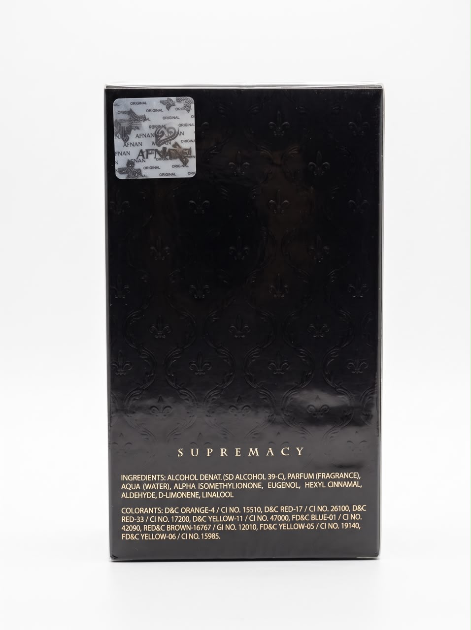 Afnan Supremacy Noir Eau de Parfum – 100ml