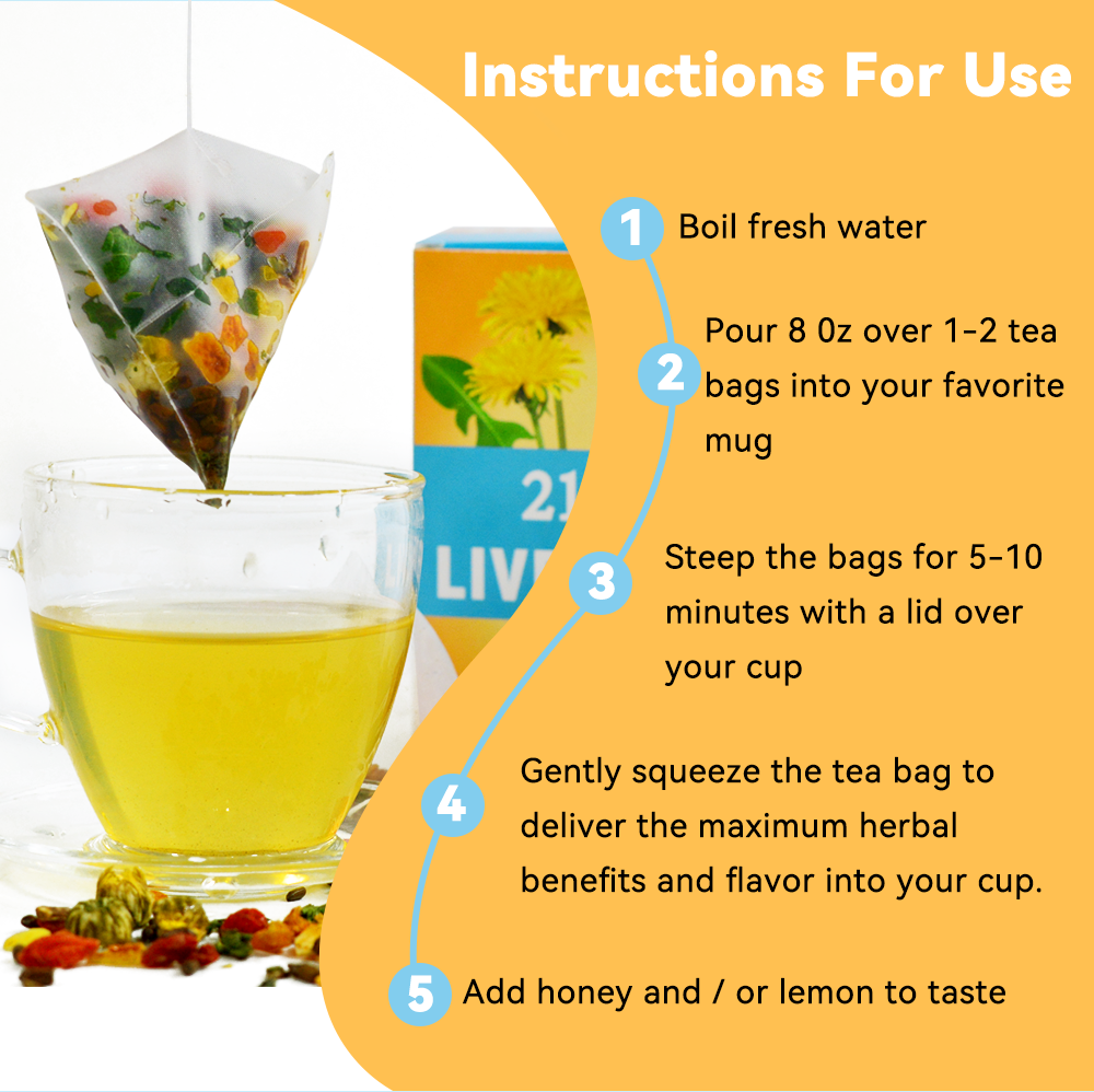 21-Day Liver Detox Herbal Tea