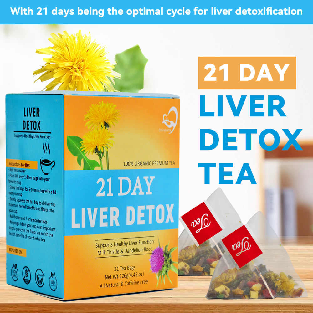 21-Day Liver Detox Herbal Tea