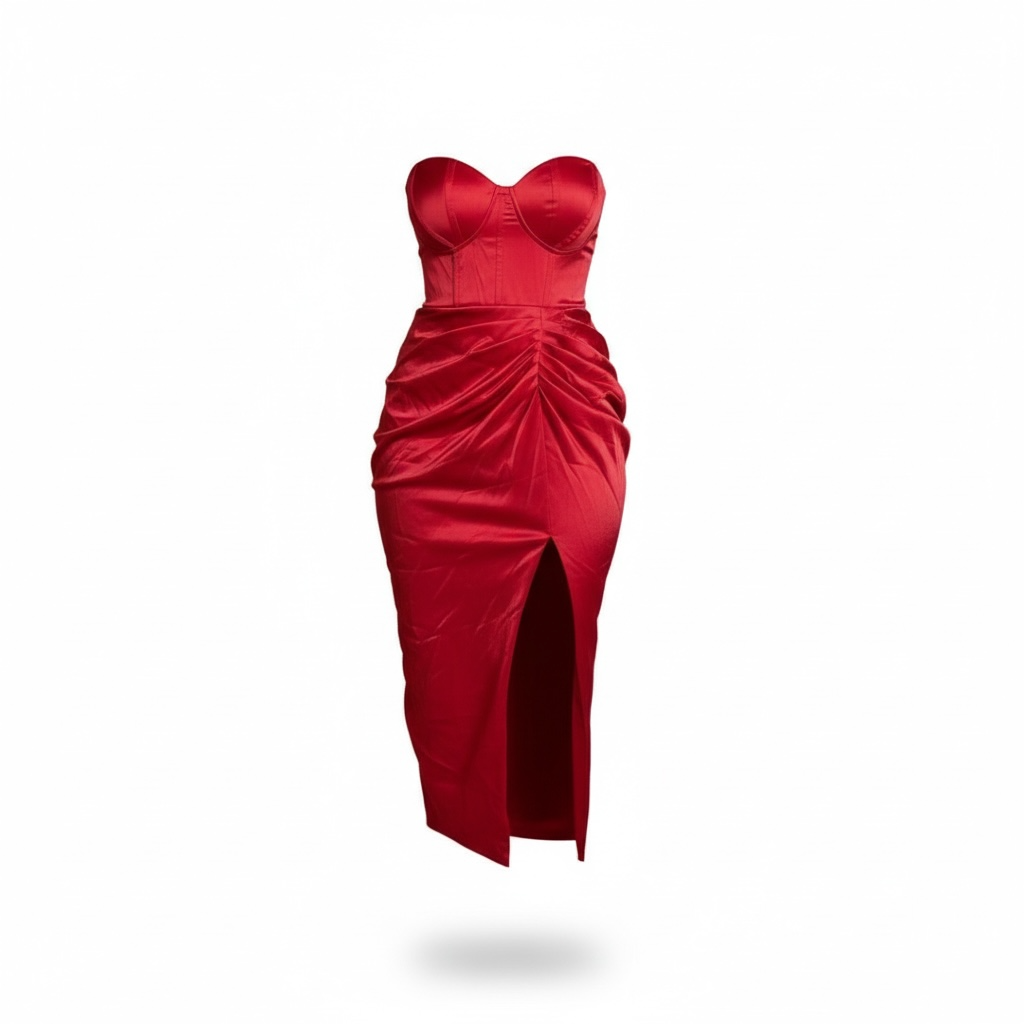 Crimson Satin Goddess
