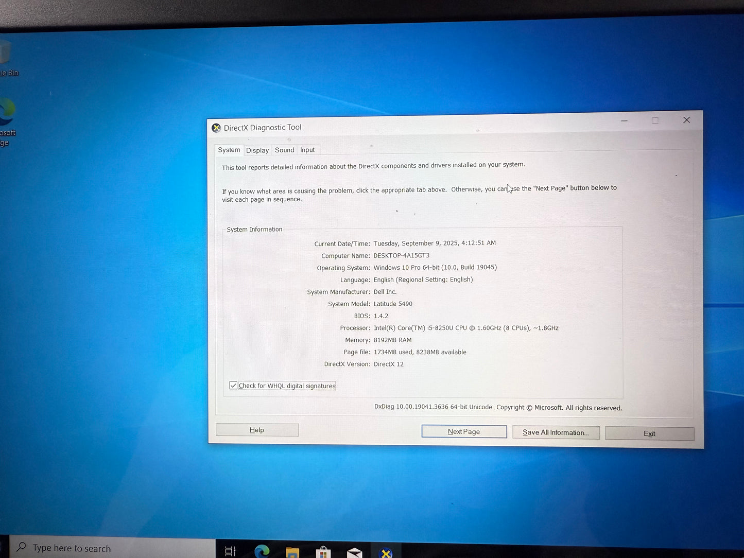 Dell Latitude 5490 — Phlenu TrustCheck® Certified