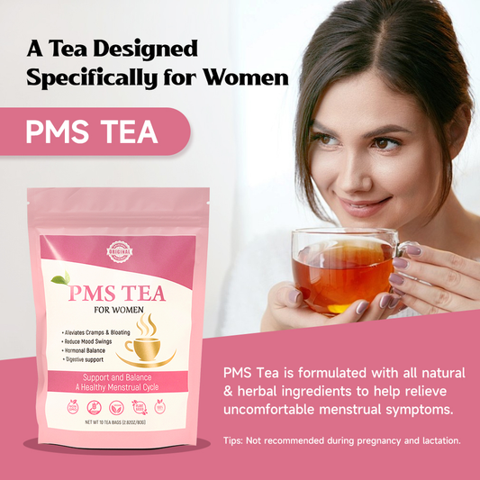 PMS Tea for Women – Your Monthly Comfort in a Cup.