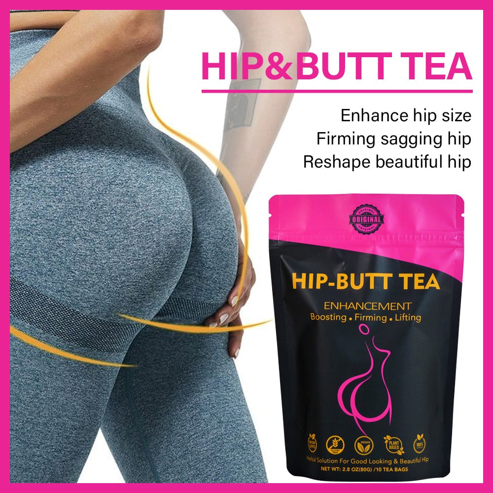 Hip-Butt Tea – Natural Herbal Enhancement for Boosting, Firming & Lifting (10 Tea Bags)