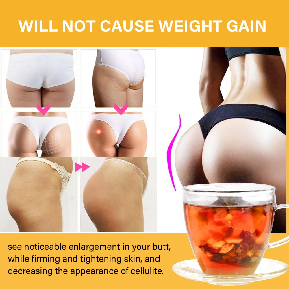 Hip-Butt Tea – Natural Herbal Enhancement for Boosting, Firming & Lifting (10 Tea Bags)