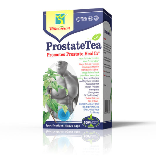 WinsTown® Prostate Tea – Natural Herbal Support for Men’s Prostate Health (5g × 30 Bags)