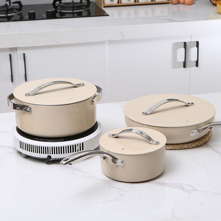 3-Piece Non-Stick Ceramic Cookware Set