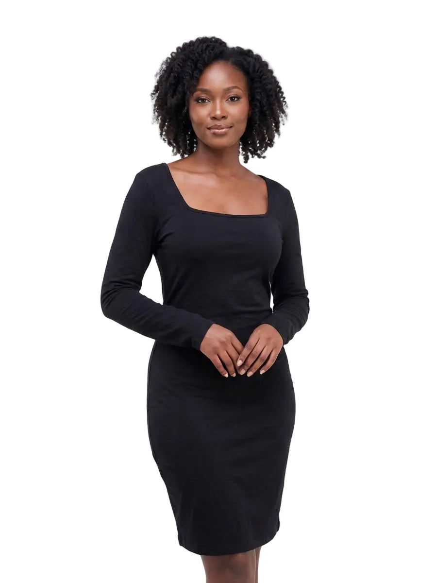 The Square-Neck Essential Dress