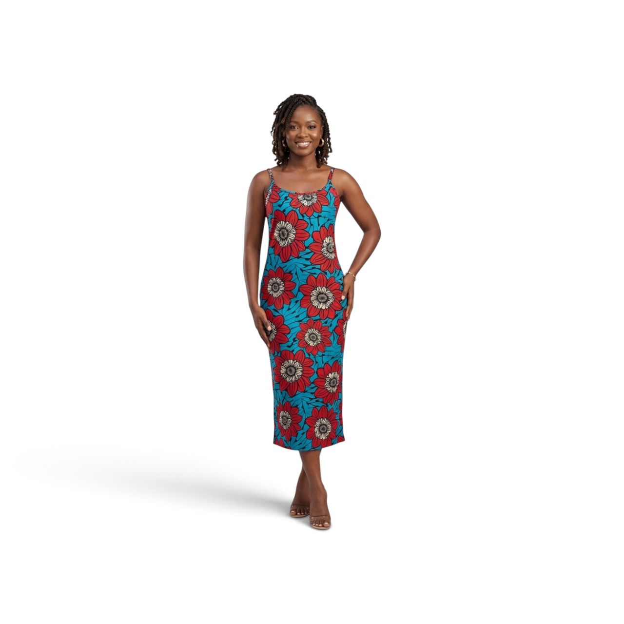The Print Slip Midi