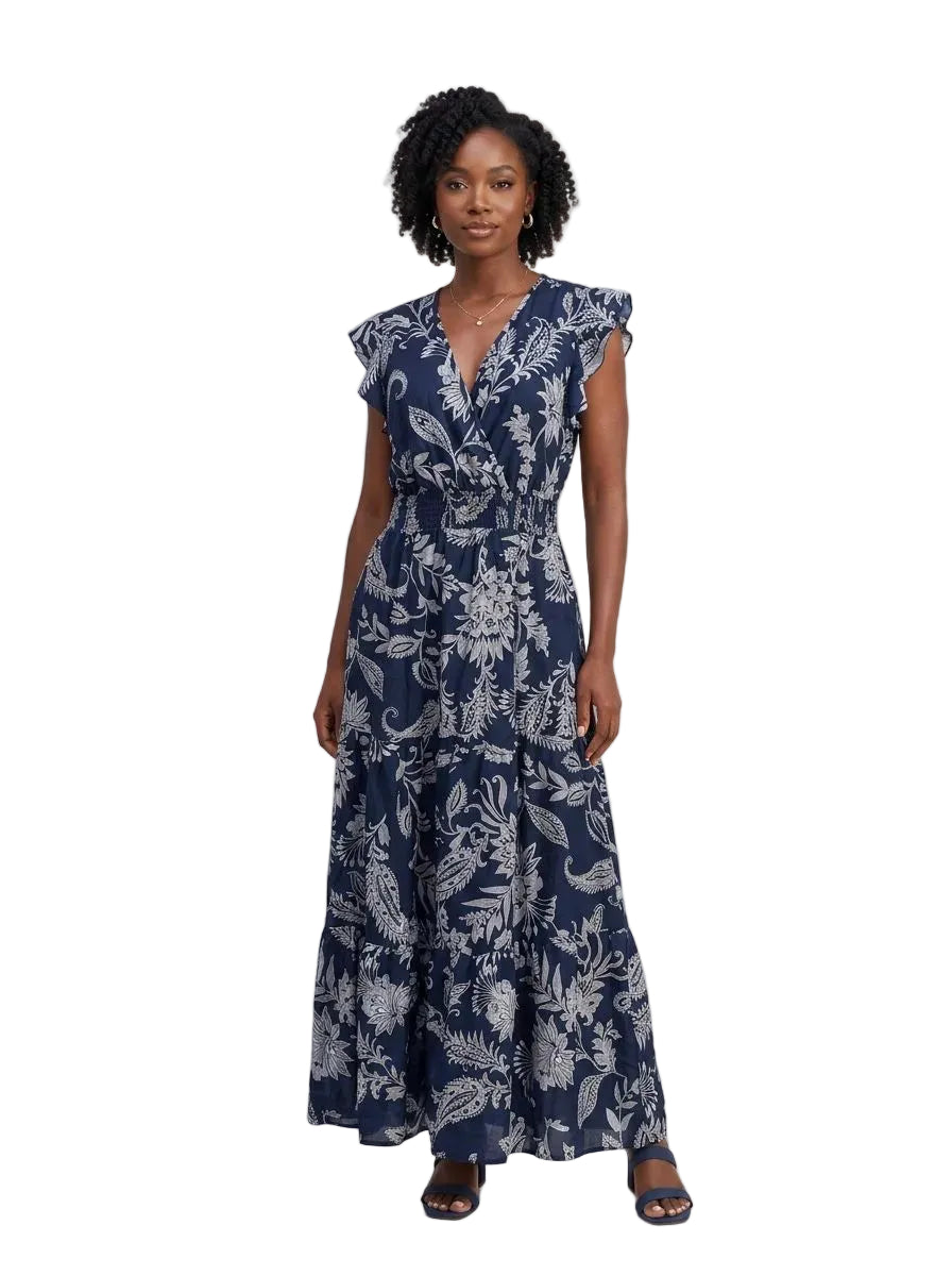 The Paisley Tier Maxi Dress