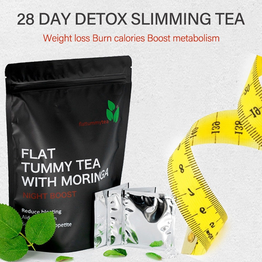 Organic Moringa Flat Tummy Tea – Herbal Detox & Tummy Support