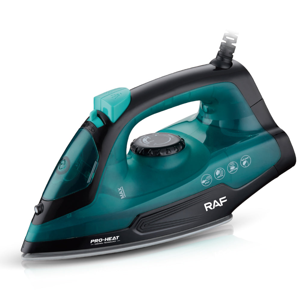 RAF 1400W Ceramic Steam Iron – Smooth, Fast & Effortless Ironing