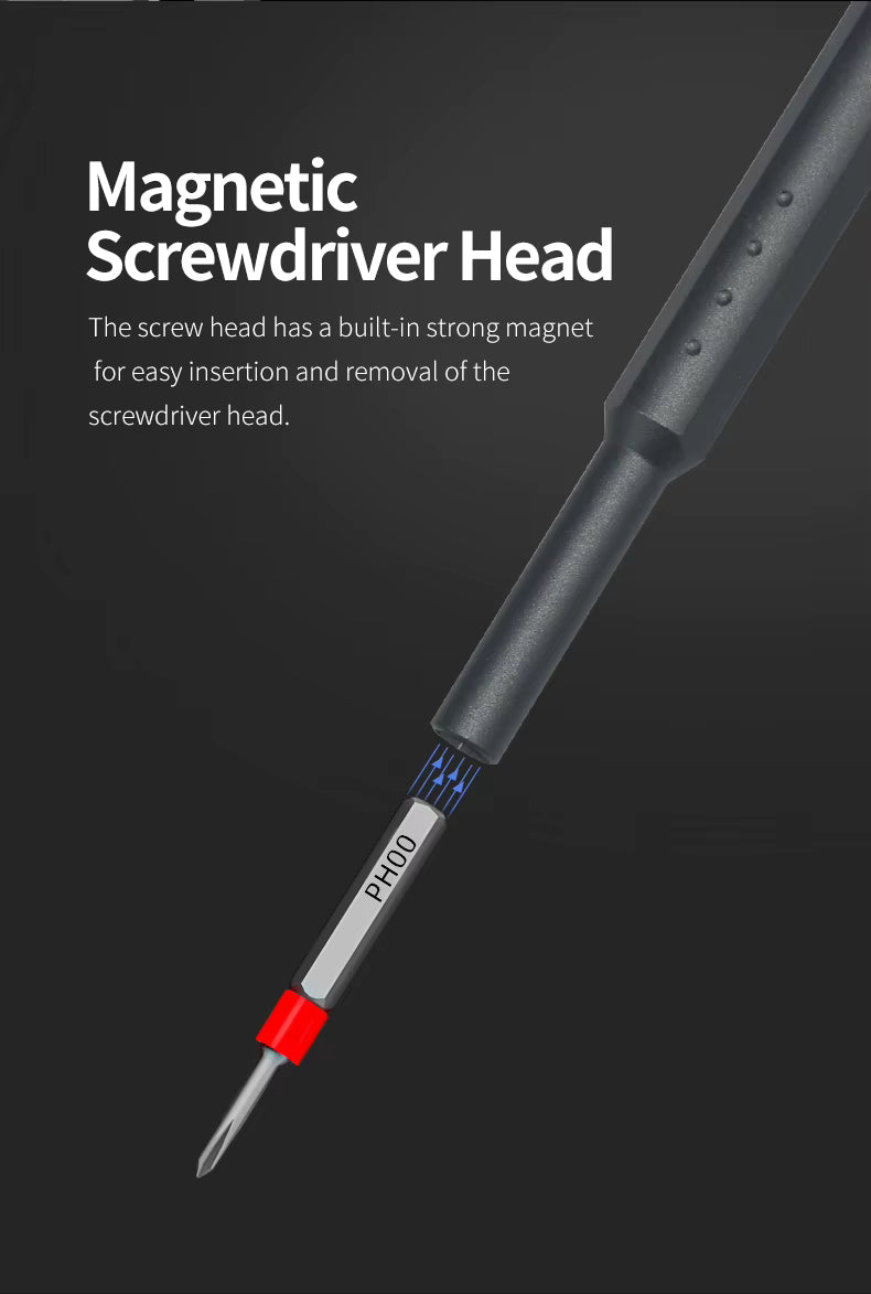 30-in-1 Precision Magnetic Screwdriver Set