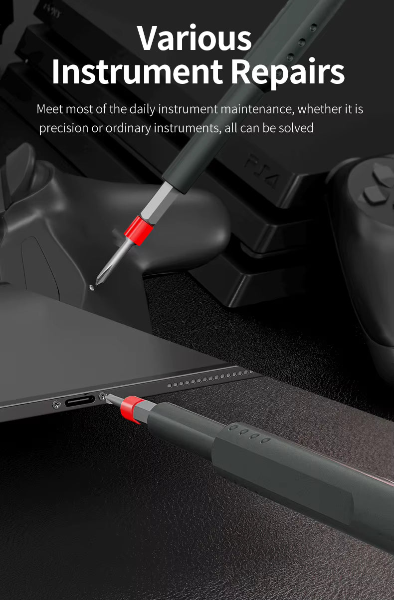 30-in-1 Precision Magnetic Screwdriver Set