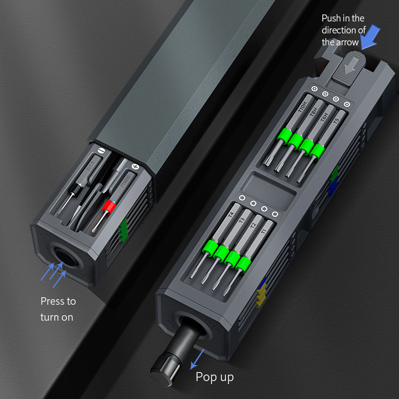 30-in-1 Precision Magnetic Screwdriver Set
