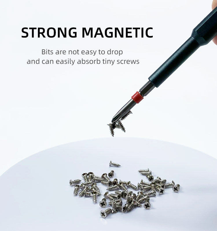 30-in-1 Precision Magnetic Screwdriver Set