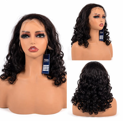 5×5 HD Lace Closure Wig | Water Wave | Natural Color | 180% Density | 20 Inch