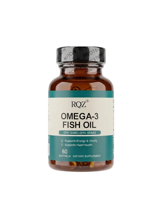 ROZ Omega-3 Fish Oil with EPA & DHA, 60 Softgels