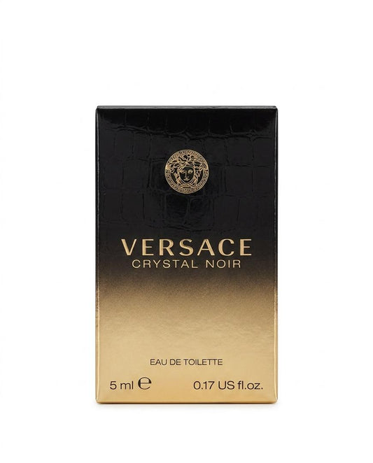Versace Crystal Noir Eau de Toilette – Mini Perfume 5ml