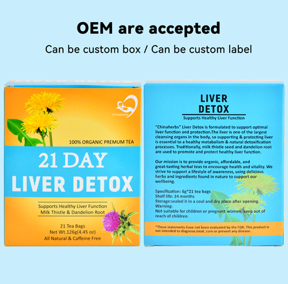 21-Day Liver Detox Herbal Tea