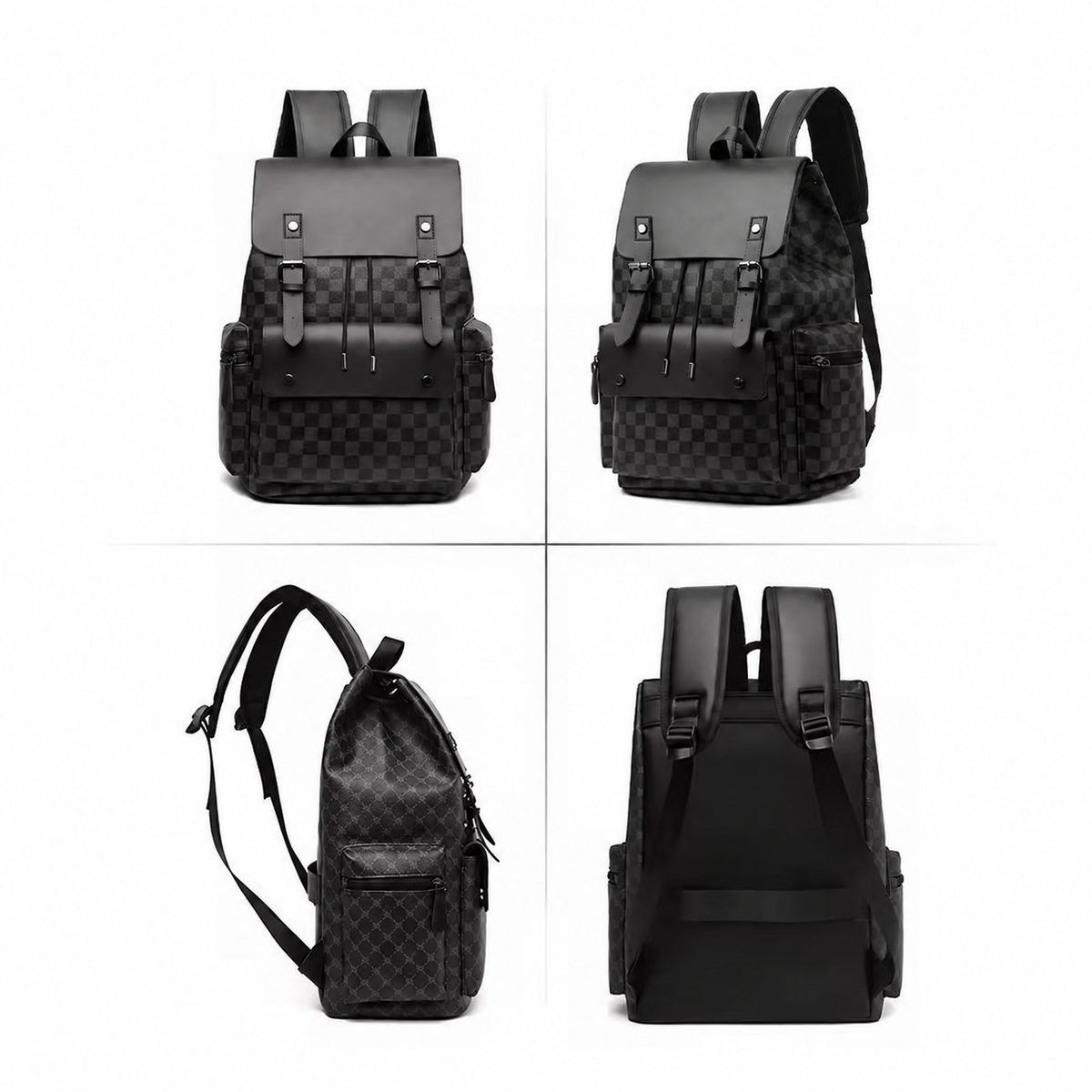 Unisex Large-Capacity Waterproof Laptop Backpack – Business & Travel