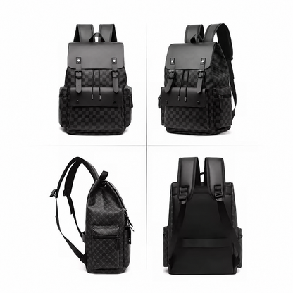 Unisex Large-Capacity Waterproof Laptop Backpack – Business & Travel