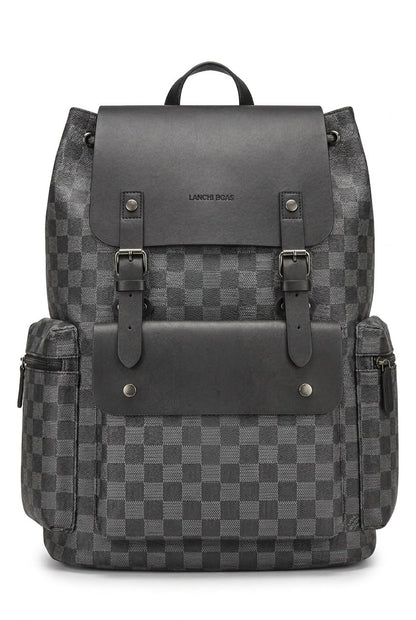 Unisex Large-Capacity Waterproof Laptop Backpack – Business & Travel
