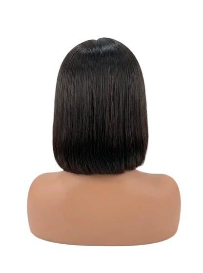 5×5 HD Lace Closure Bob Wig | Straight | Natural Color | 180% Density | 10 Inch