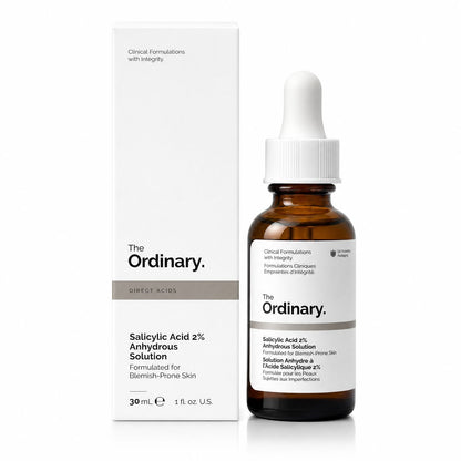 The Ordinary Salicylic Acid 2% Anhydrous Solution | Acne & Pore Clearing Serum