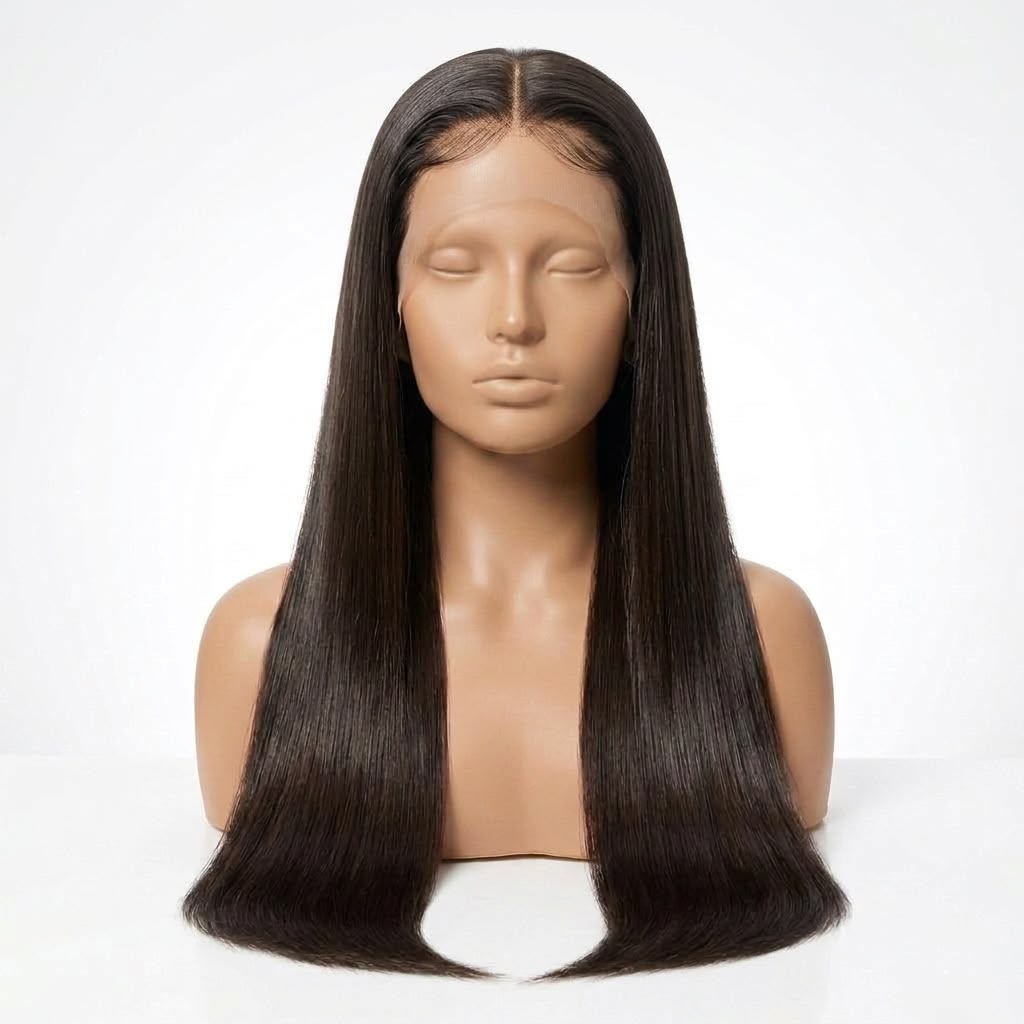 13×4 HD Lace Frontal Wig | Bone Straight | Natural Color | 180% Density | 20 Inch