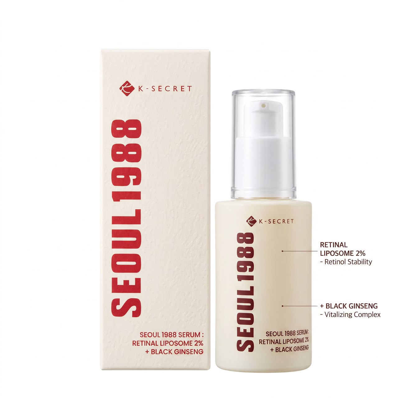 Seoul 1988 Essence | 30ml | Anti-Aging & Brightening Treatment