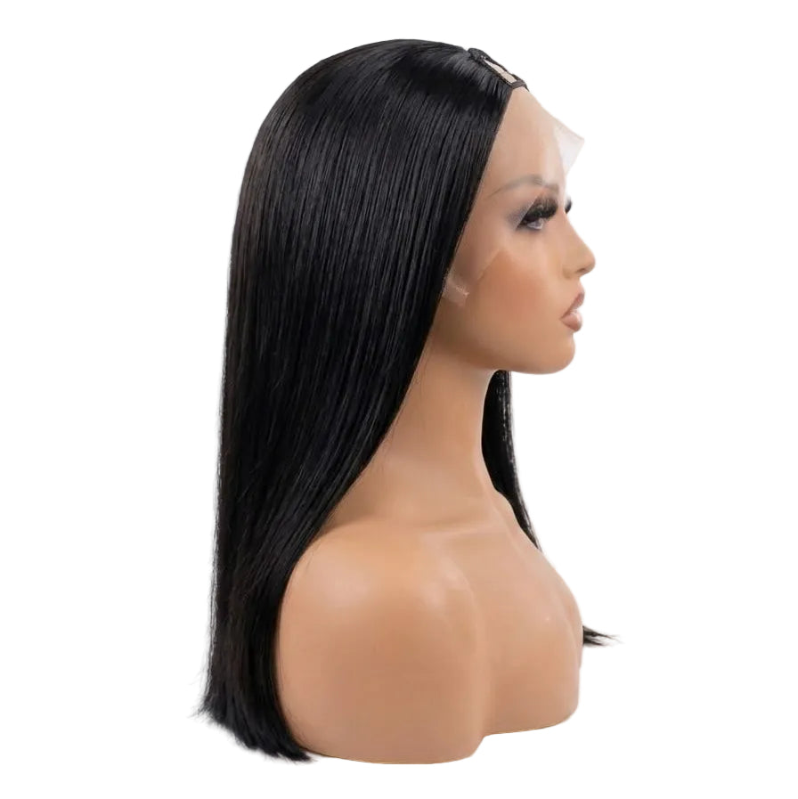 U-Part Wig | Straight | Natural Color | 180% Density | 22 Inch