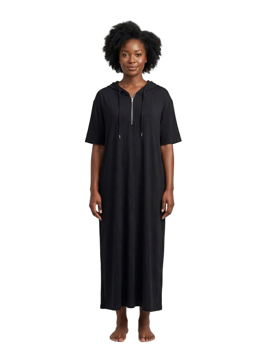 The Hooded Maxi Dress