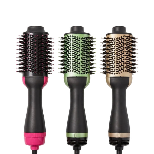 WAIKIL 2000W Hot Air Brush – 1-Step Blow Dry & Style | Ceramic | 3 Heat Settings