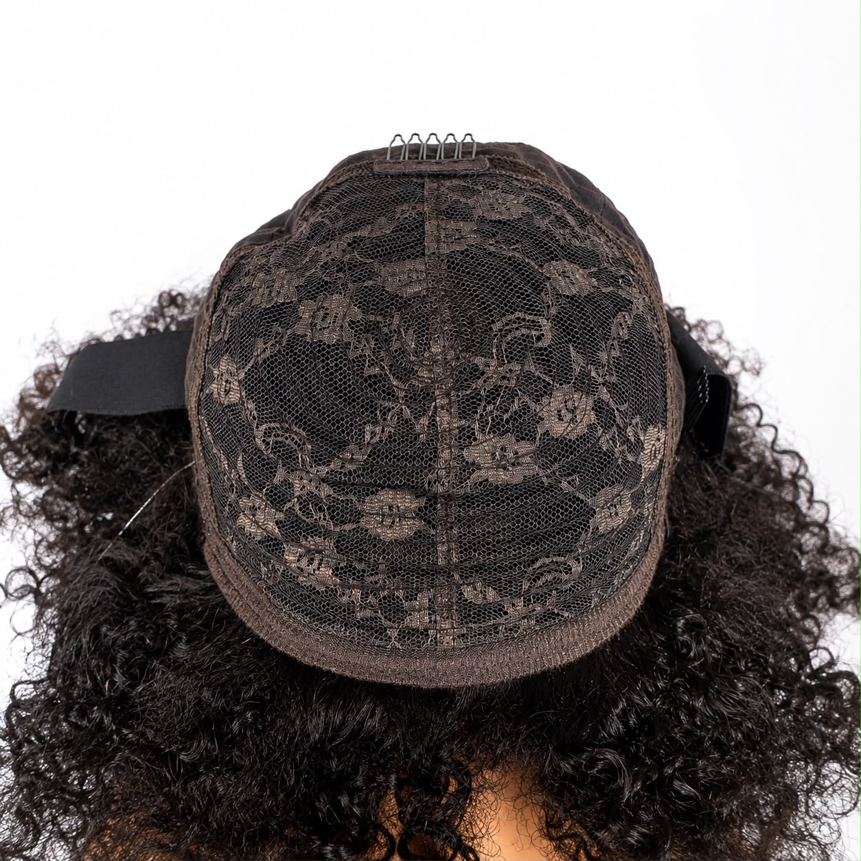 Machine Made Wig | Afro Kinky Curly | Natural Color | 180% Density | 14 Inch