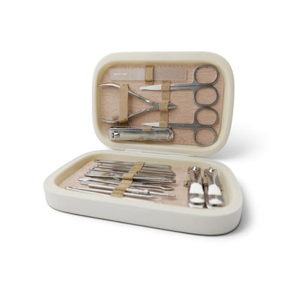 18-Piece Manicure & Pedicure Set – Stainless Steel Nail Kit with Travel Case