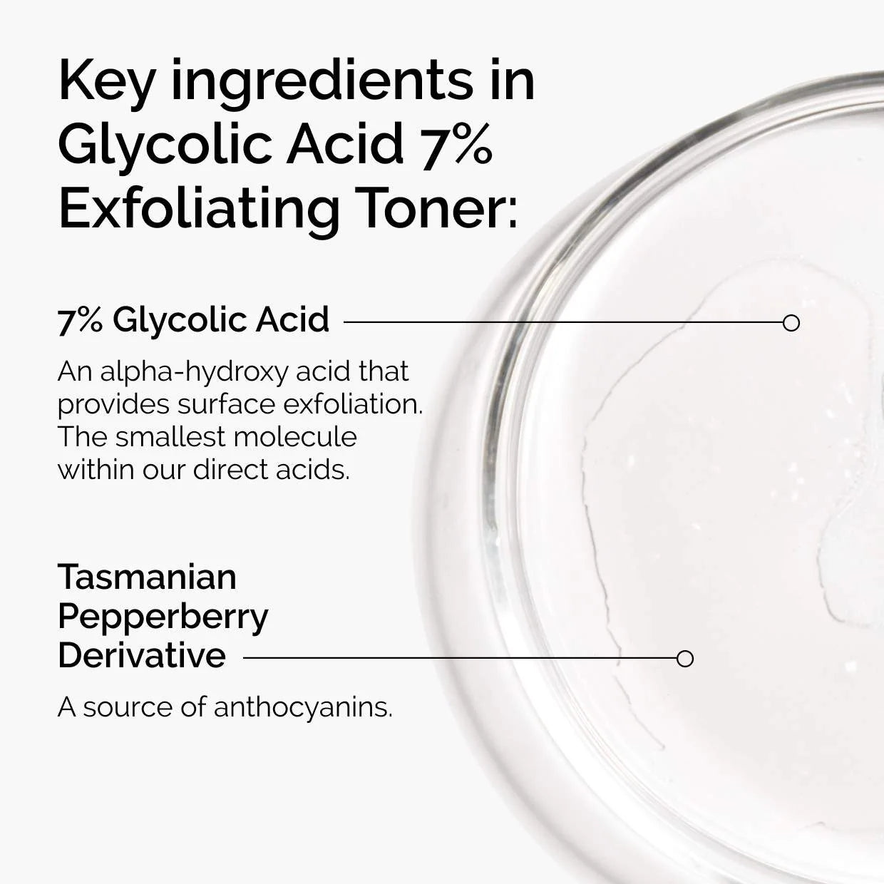 The Ordinary Glycolic Acid 7% Exfoliating Toner | Brightening & Smoothing