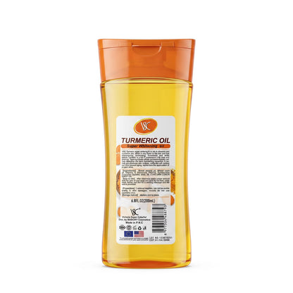 Veet Gold Turmeric Super Whitening Oil | 200ml | Brighten, Even & Glow