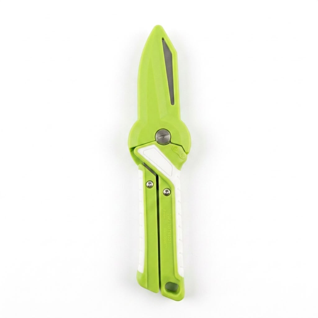 Dual-Purpose Kitchen Scissors | Bone Shears & Knife | Magnetic Storage | Serrated Blade | 3CR14