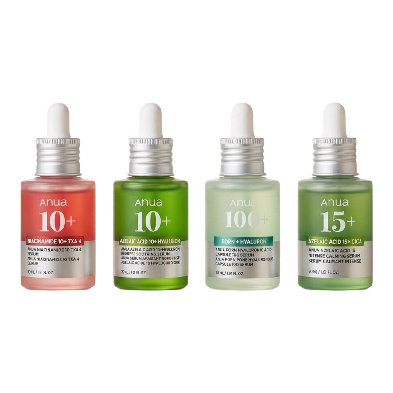 Anua Glow & Pore Serum Toner | Korean Skincare | 4 Strengths