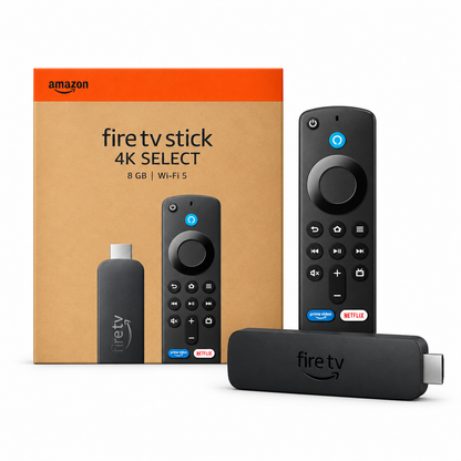 Original Amazon Fire TV Stick 4K Select with Alexa Voice Remote
