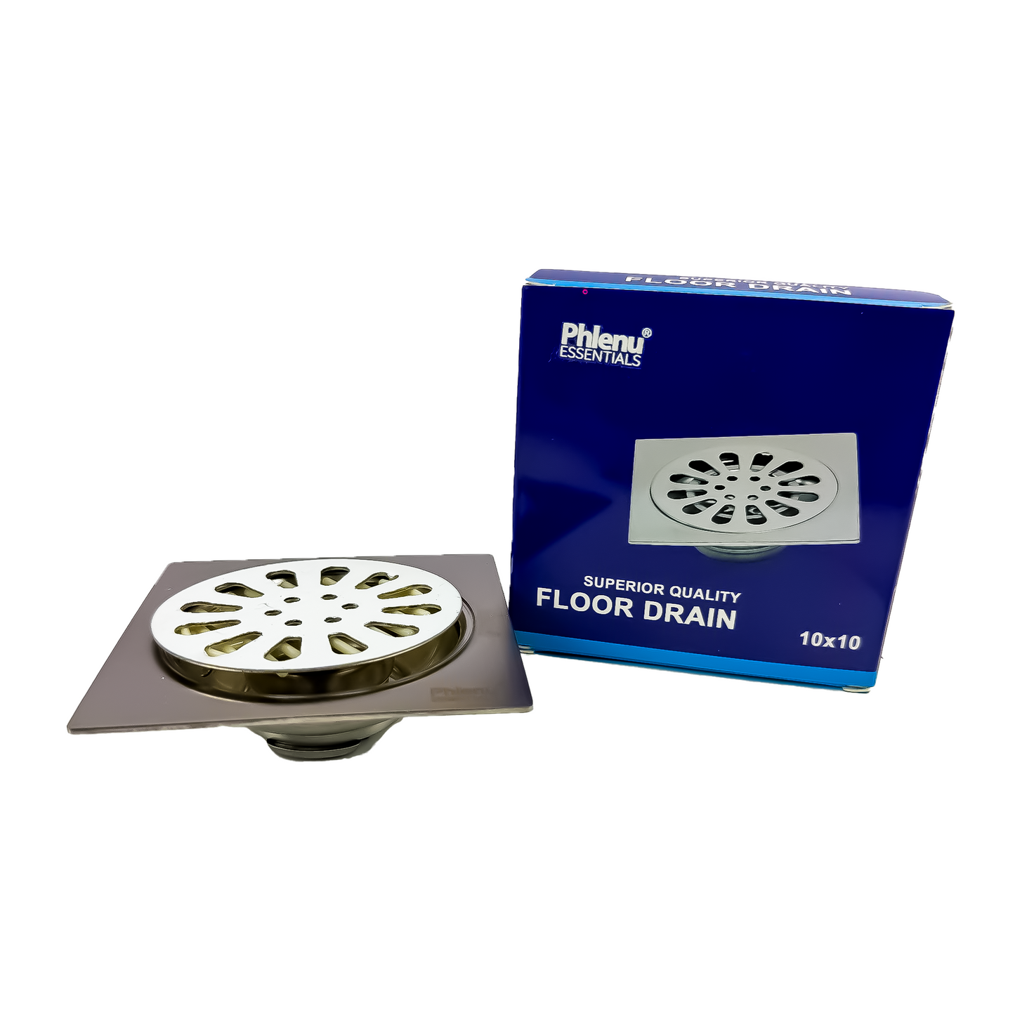 Phlenu Essentials® – Stainless Steel 304 Bathroom Floor Drain (Anti-Odor, Anti-Backflow, Anti-Insect)