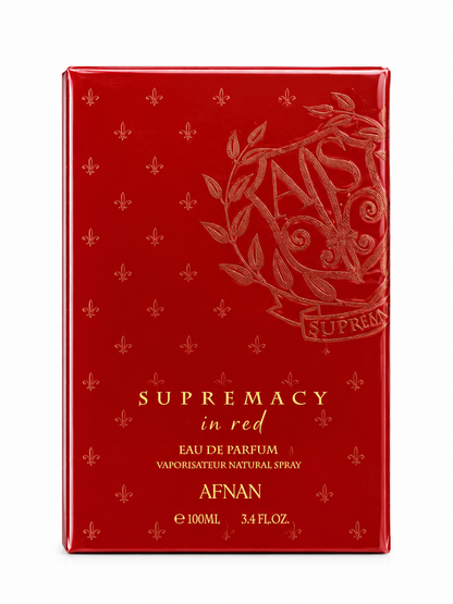 Afnan Supremacy In Red Eau de Parfum – 100ml