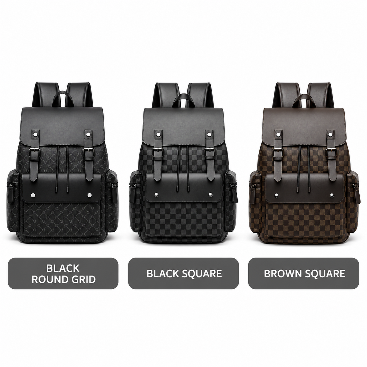 Unisex Large-Capacity Waterproof Laptop Backpack – Business & Travel
