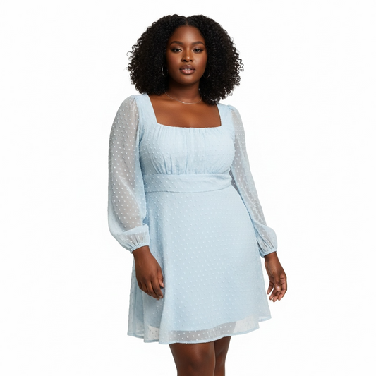 The Sky Dot Dress