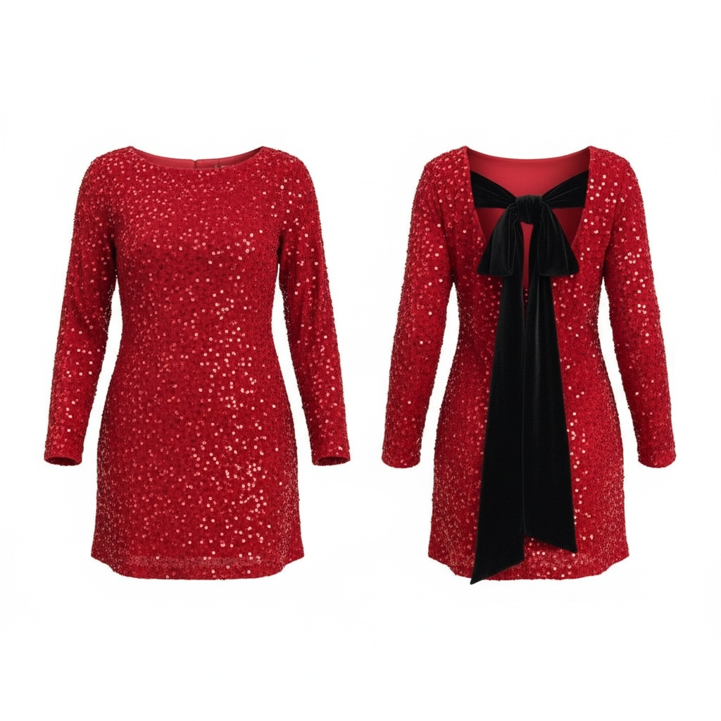 Scarlet Sequin Mini