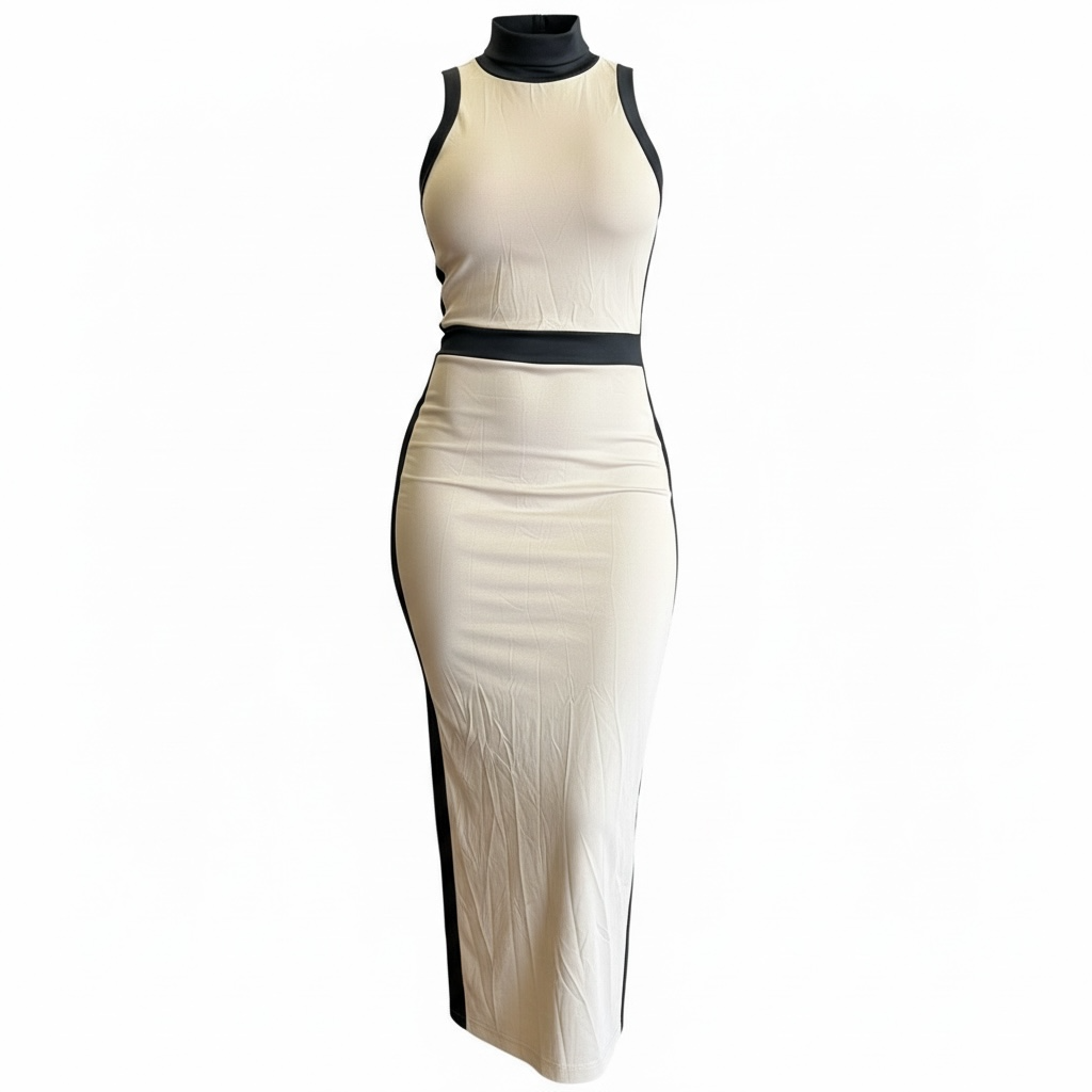 Ivory Contrast Column