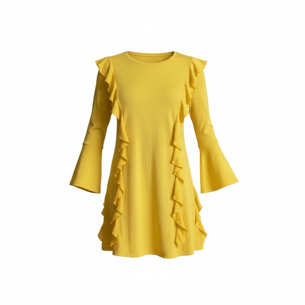 Sunshine Ruffle Mini Dress