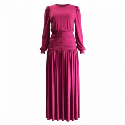 Magenta Moment Maxi Dress