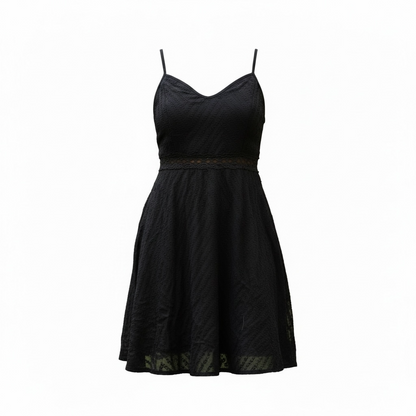 Midnight Lace Summer Dress