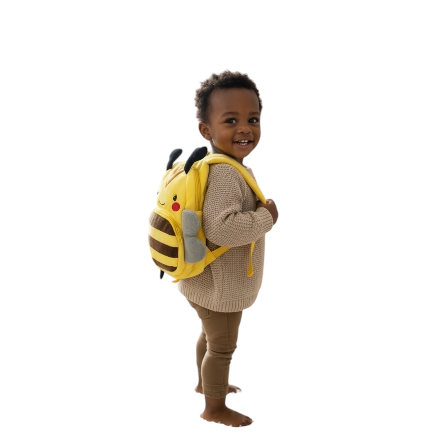 🐻 Cute Cartoon Animal Plush Backpack – Your Child’s New Favourite Friend